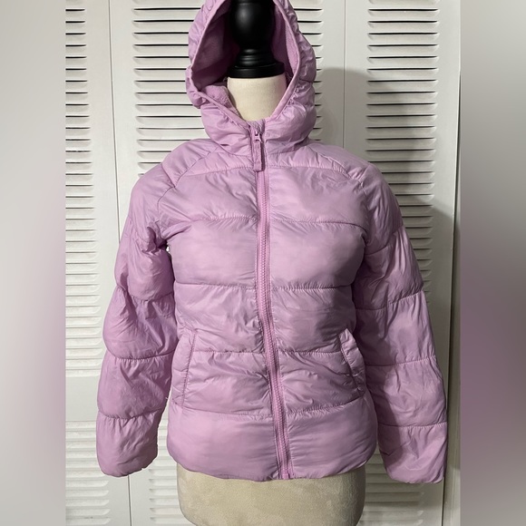 OLD NAVY GIRLS WINTER JACKET PURPLE, SIZE L (10-12 year) puffer jacket(B6) - Picture 13 of 17